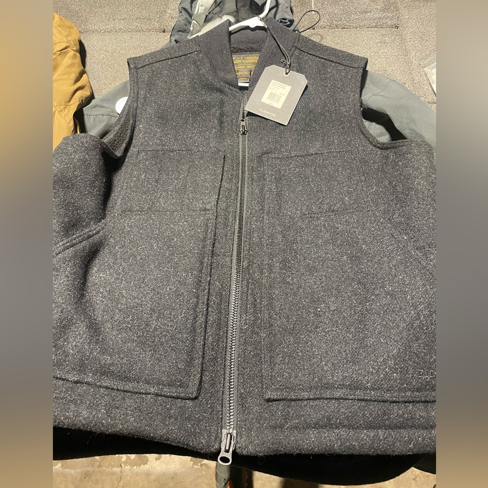 Filson lined Mackinaw wool work vest